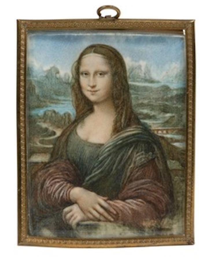 <p>Any auction goer interested in owning their own version of the Mona Lisa should turn up to Melbourne-based Leski Auctions forthcoming two-day decorative arts &amp; collectables sale from 10am Saturday November 16 and Sunday November 17 at 727-729 High Street Armadale. A 19th century hand painted ivory miniature after Leonardo Da Vinci (lot 770) estimated at $300-500 is a very affordable way of achieving their goal.</p> <p>&nbsp;</p> 