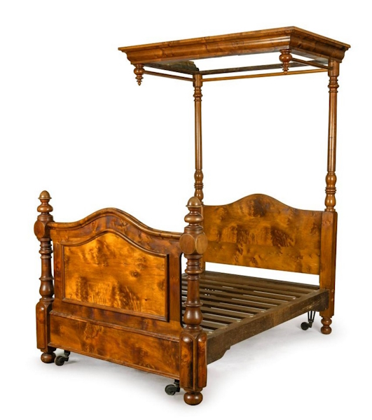 <p>Included in Leski&rsquo;s Auctions sale of Australian &amp; Historical on 7 and 8 December 2024 in Melbourne is part of the part of the collection of former Sydney Northern Beach resident, &nbsp;the late John Richards. One of the Richard&rsquo;s highlights is an impressive circa 1855 colonial Australian half-tester double bed (lot 17), formerly owned by Carl and Caressa Crouch whose collection of Australiana was sold by Mossgreen Auctions in February 2015 and is estimated at $8,000-12,000.</p> 